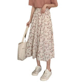 Fongt Skirt A Word Broken Flower Fairy Super Fairy Fairy Fairy Small And Fresh Thin Temperament Long Skirt In The Summer Of