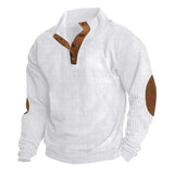 Fongt And Winter New Men's Outdoor Jacket Corduroy Leisure Collar Long Sleeves