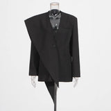 Fongt 2025 Autumn And Winter New High-End Oscarb Shawl With A Buckle Suit Jacket Women's