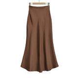 Fongt Body Repair Spring New Repair Super High-Waist Super Fairy Half-Body Skirt