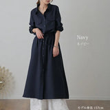 Fongt 2025 New Japanese Pocket Long Sleeves Long Casual Clip Dress Shirt