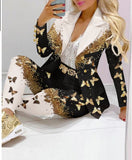 Fongt Example Of The New Casual Fashion Suit Women's Suit Suit