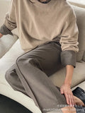 Fongt Sale Of Solid Color Round-Neck Sweater Women 2025 New Soft Knitting Base Top