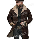 Fongt Autumn And Winter Men's Coat Velvet Jacket Multi-Pocket Zipper Coat