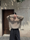 Fongt Xixi 13 Lines 2025 Autumn Black Label In Temperament Elegant Mare Knitted Sweater 25411