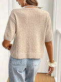 Fongt Spring/Summer In Women's Wear With Long-Sleeved Knitted Shirt