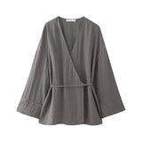 New Spring Style Kimono Coat 5427743 Trousers 5427431-Outfit