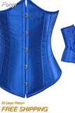 Plus size Women Underbust Corset Sexy Bustiers Workout Shape Body Belt Slimming Shapers Girdles Dropship