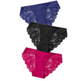 Exotic Apparel Sexy Panties Lace Briefs Women Low-Rise Solid Panty Underwear Sexy Women Lace Breathable Hip-lift