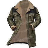 Fongt Autumn And Winter Men's Coat Velvet Jacket Multi-Pocket Coat 11-Colored Dorma