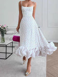 Fongt Fashion Sling Belt Three-Dimensional Flower A Skirt Hot New Products