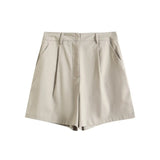 Fongt Women's Linen-Blend Vests In Spring And Summer 2025S + Shorts Sets Of Trendy Brands