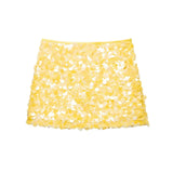 Fongt Explosion Women's Short Design Lien A-Character Skirt