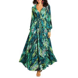 Print Sexy Lady Bohemian Long