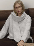 Fongt Lazy Wind Soft Woolen Sweater Women's New Set Of Relaxed Knitted Sweater In Autumn And Winter