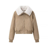 Fongt Homemade New Women's Fashionable Ocean Fur Jacket