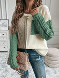 Fongt Knitted Long-Sleeved Long-Sleeved Knitted Jersey Sweater In Autumn/Winter 2025