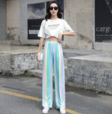 Tie-dye Casual Pants 2022 New Summer Women's Loose Wide-leg Pants Trousers High-waist Straight-leg Pants Joggers