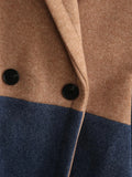 Fongt Spring Women's Wear Color Hair In The Coat In The Long Coat 4666