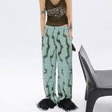 Warm Thickened Lamb Plush Winter Sweatpants Solid High Waist Baggy Pants Joggers Preppy Students Korean Harajuku Trousers-Outfit