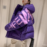 Jacket Women's Winter Mid-length Winter Padded Jacket New Style Korean Loose Thick Warm Cotton-padded Jacket Bread