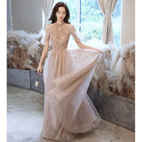 Fongt Chinese Fishtail Evening Dress 2025 New Light Luxury Niche Morning Robe Toasting Bridal Purple Banquet Dress Dress Dress