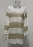 Fongt Beach Hooded Knitted Long-Sleeved Bikini Sunscreen Woman