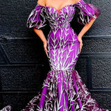 Fongt 2025 Women's Dress With Boobs Thorny Dress Stitched With Fishtail