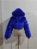 Fongt Fur Autumn And Winter New Imitation Fur Turf Warm Hat Fur Coat Woman