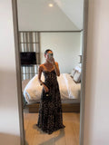 Spring/Summer Women's New Fashion Sexy Leopard Printed Suspension Dresses