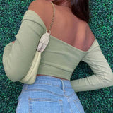 Fongt 2023 New Hot Girls Sexy Cross Hollow Open Shoulder Hanging Strap Vest Female Midcord Knit Top-Outfit