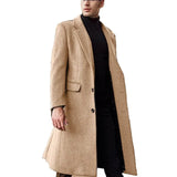 Fongt New British Men's Long Wind Coat, The Big Coat Wish Men's