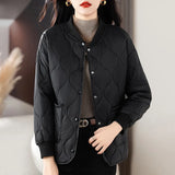 Fongt Winter New Small Cotton Jacket Large Size Women's Fat Mm Plus Thick Short Down Cotton Coat