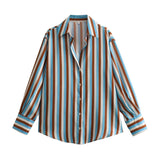 Fongt Homemade New Women's Fashion 20 Color Silk-Sense Tidling Shirt 2197745