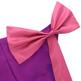 Fongt Sexy Elegant Dress Party Party Collar Bow High Waist Dress Dresses