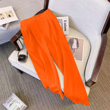 Fongt Suit Suit Pants Women Straight Loose 2025 New Spring And Autumn Leisure Wide Legs Commute Black Pants