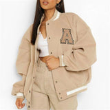 women's varsity jacket 2022 Fashion Woman Bombers Jacket Women Print Long Jacket Women Varsity Jacket Woman Jacket Ropa