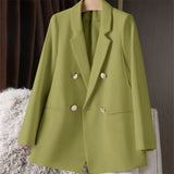 Fongt And Autumn Small Suit Jacket Women 2025 New Korean Version Of The Relaxed Leisure Net Red Suit Women's Top