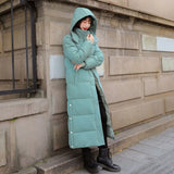 Down Parka Women With Hood Down Jacket Winterr Coat Cultivate Morality Fashion Eiderdown Hoodie With