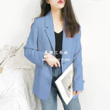 Fongt Jacket Women's Spring And Autumn 2025 New Korean Version Of The Loose Ins Tide Red Set Fried Street Small Suit Top