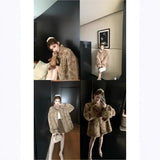 Fongt Winter Imitation Fur Coat Women's 1200 Grams Warm Plush Coat