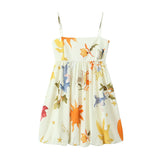 Fongt Explosion Women's Series Pattern Animal Printed Short Dress