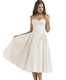 Fongt Dress New French Retro Dress Court Style Dopamine Wearing Sling Dress Woman