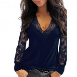 Through Polyester Long Sleeve shirt