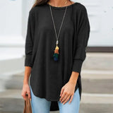 Casual Cotton O Neck