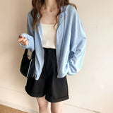 Women's 2023 New Summer Loose Thin Breathable Coat Sunscreen Dress Ice