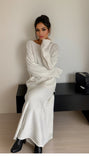 Fongt Elegant Knitted Suit Women's Shoulder Sweater Tops In Autumn And Winter 2025