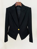 QUALITY Newest 2023 Designer Jacket Women's Slim Fitting Single Button Lapel