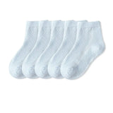 Pairs/lot 1 to 12 Years Summer Solid White Cotton Socks For Children Socks Spring No-show Low Cut Socks Boys Girls Boat