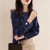 Fongt Sweater Women's Autumn And Winter 2025 New Knitted Knitted Winter Thick Loose New Year Red Chic Top